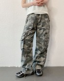 Snow Camouflaged Pants #250406